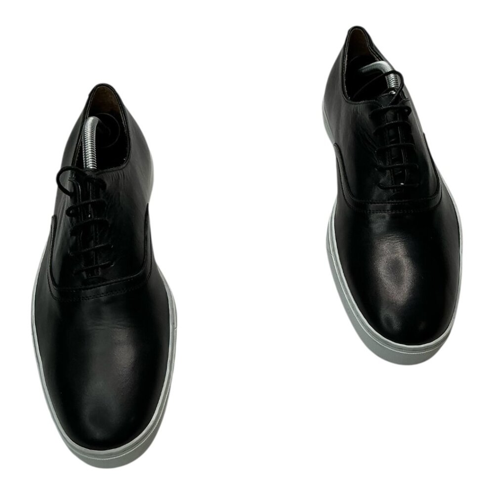 To Boot New York Black Leather Winters Low Top Sneakers Men’s 10.5 Casual Shoes - Picture 7 of 13